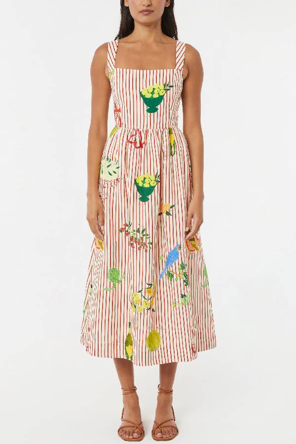 Autumn Linen Dress