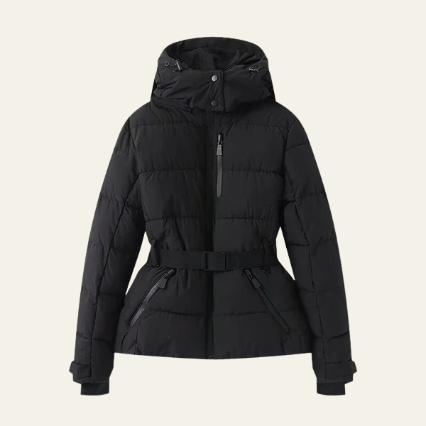 The Marlowe Belted Patterned Jacket