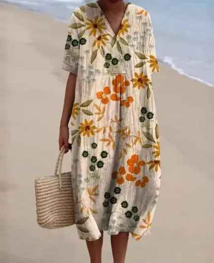 Lina | Chic Printed Dress