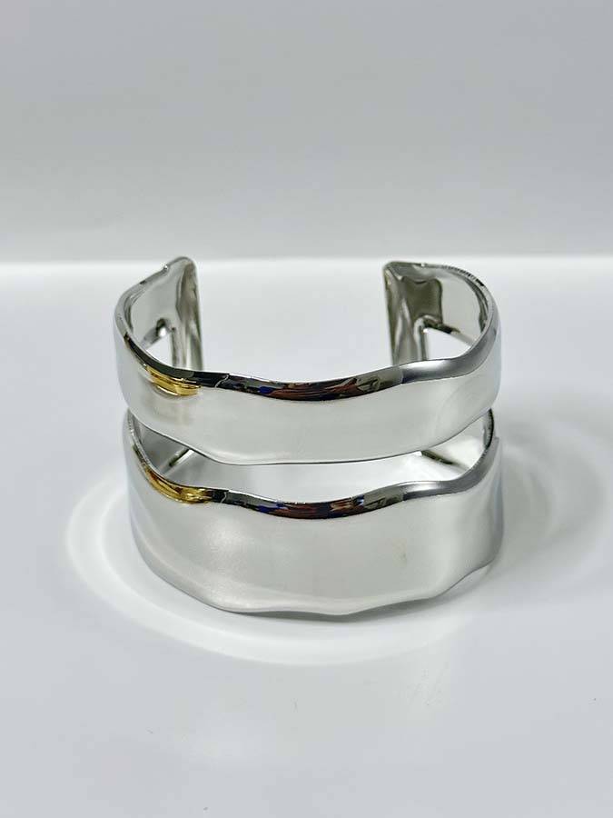 Bracelet minimaliste à double boucle