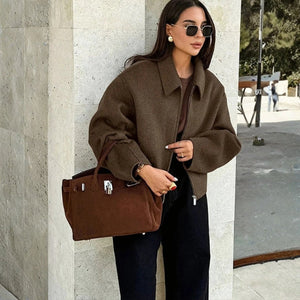 The Vienna Wool Zip Jacket