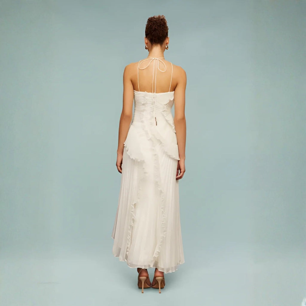 The Amalfi Ruffle High-Low Dress