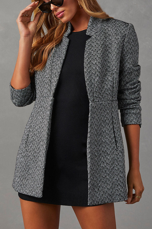 TAYSHIA POCKETED COAT Black