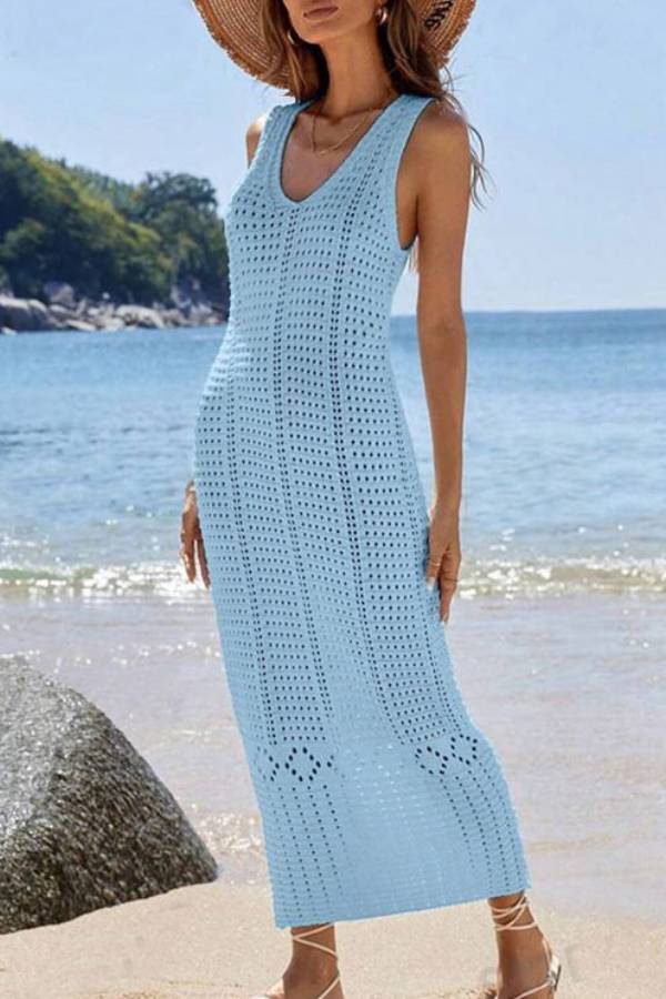 Sling Cutout Holiday Dress