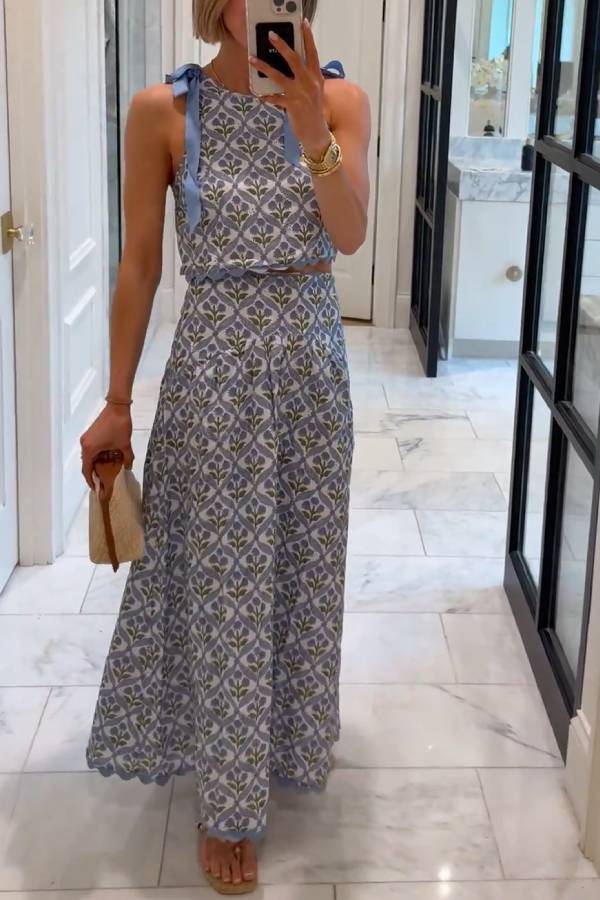 Marleigh Top and Skirt Set