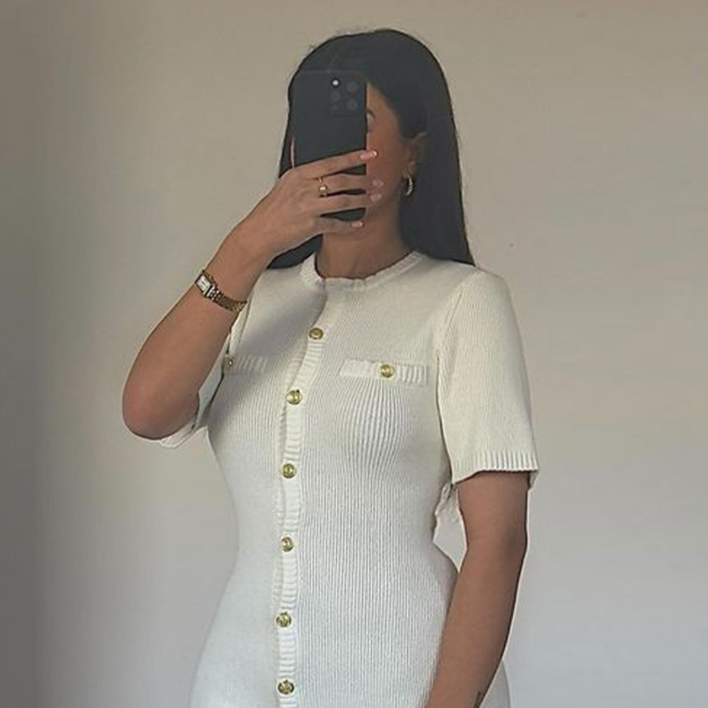 The Capri Heritage Knit Mini Dress