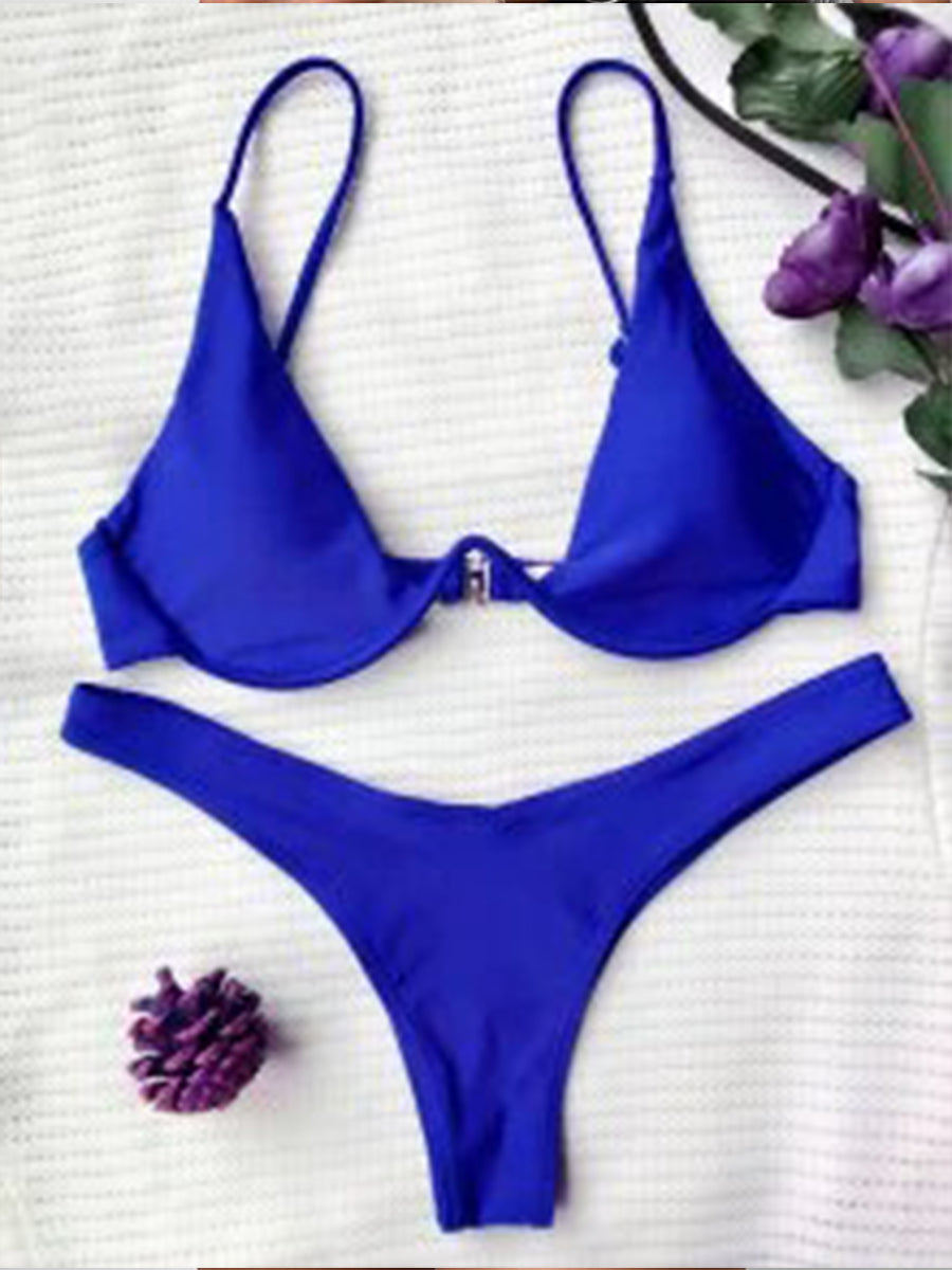Push Up Plunge Bathing Suit