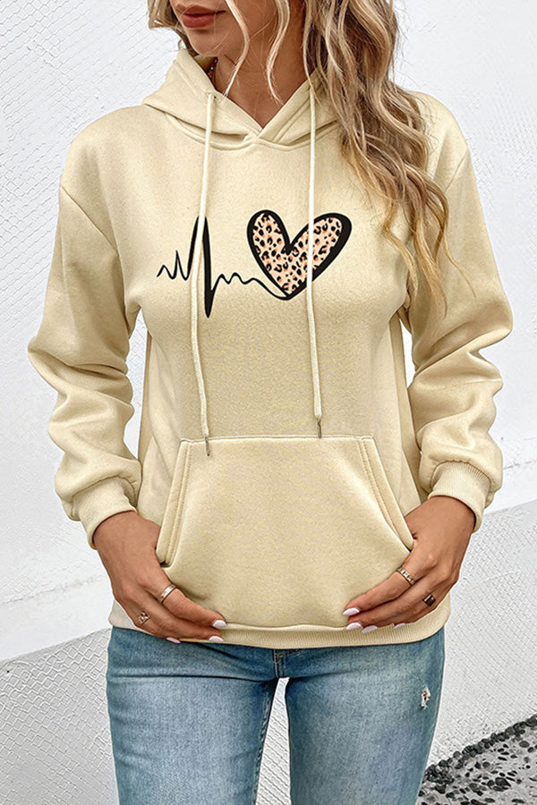 Long Sleeve Pocket Casual Hoodie Pullover