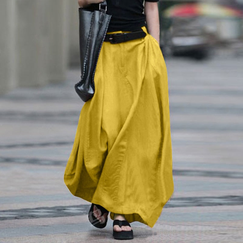 NASIRA SKIRT Yellow