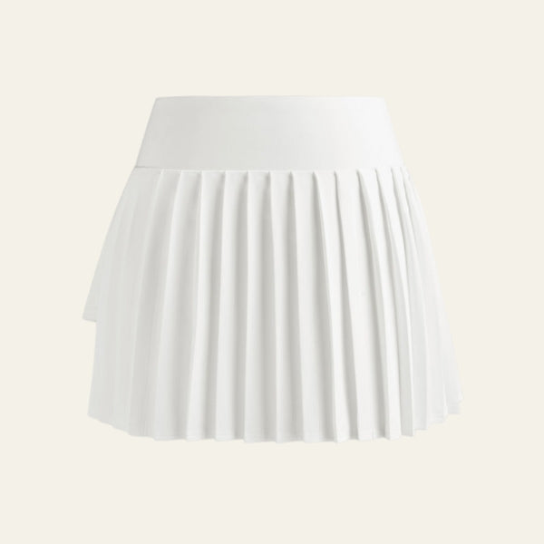 The Wimbledon Pleated Wrap Skort