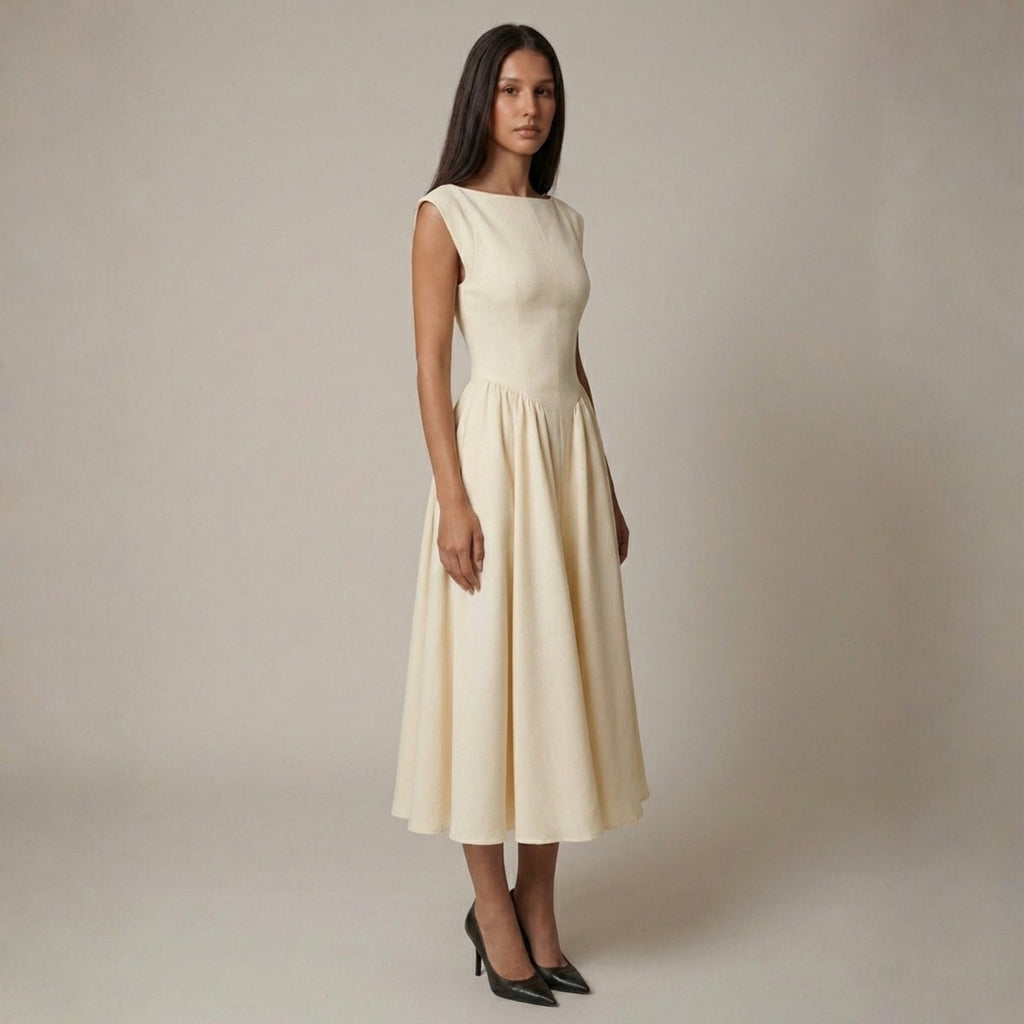 The Verona Cut-Out Midi Dress