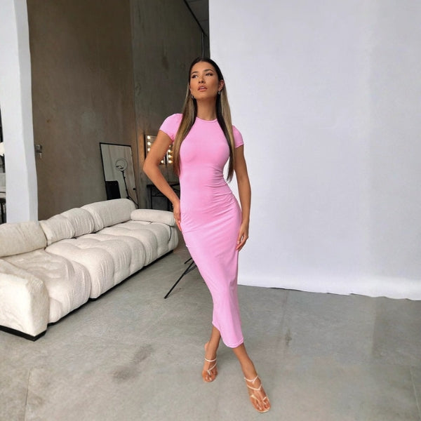 The Malibu Ribbed Maxi Dress