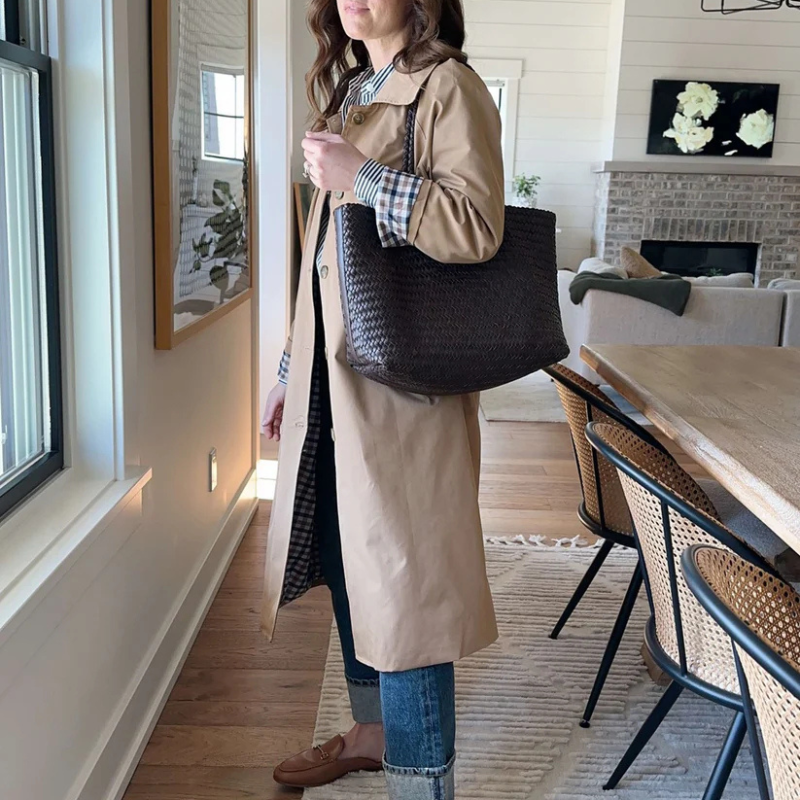 The Amalfi Woven Tote Bag