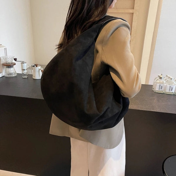 The Capri Suede Hobo Bag