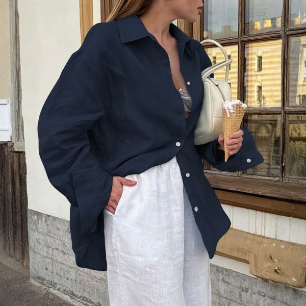 The Kyoto Oversized Button-Down Shirt