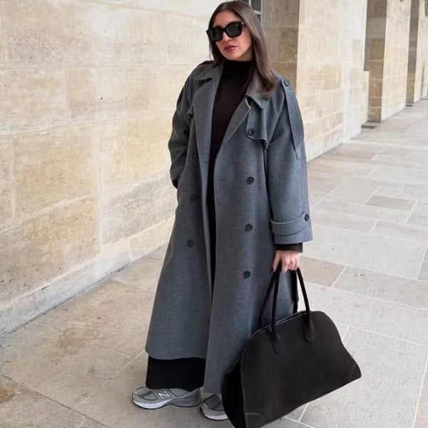 The Aspen Belted Longline Coat