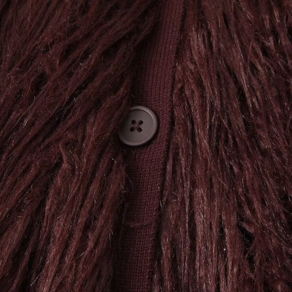 The Vienna Textured Faux-Fur Jacket