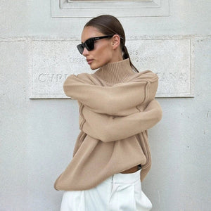 The Stockholm Ribbed Turtleneck Sweater