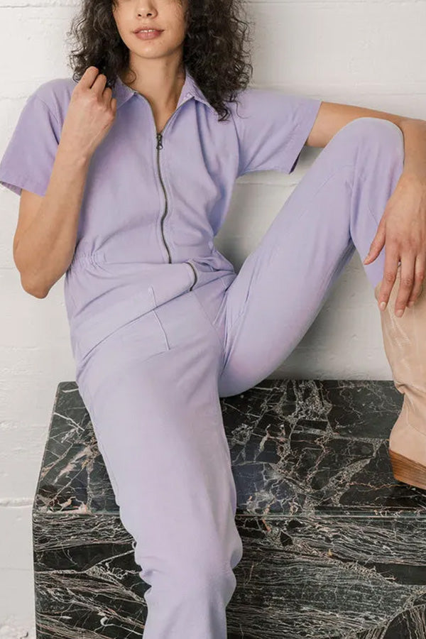 2023 NEW WOMEN'S UTILITY JUMPSUIT Purple