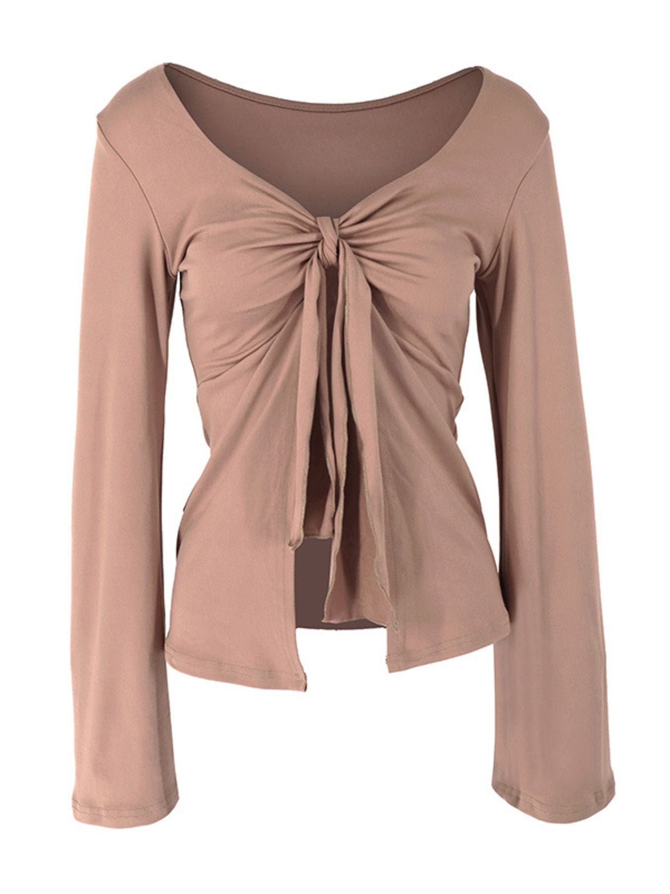 Chic Tie-Front Top – Flattering Fit