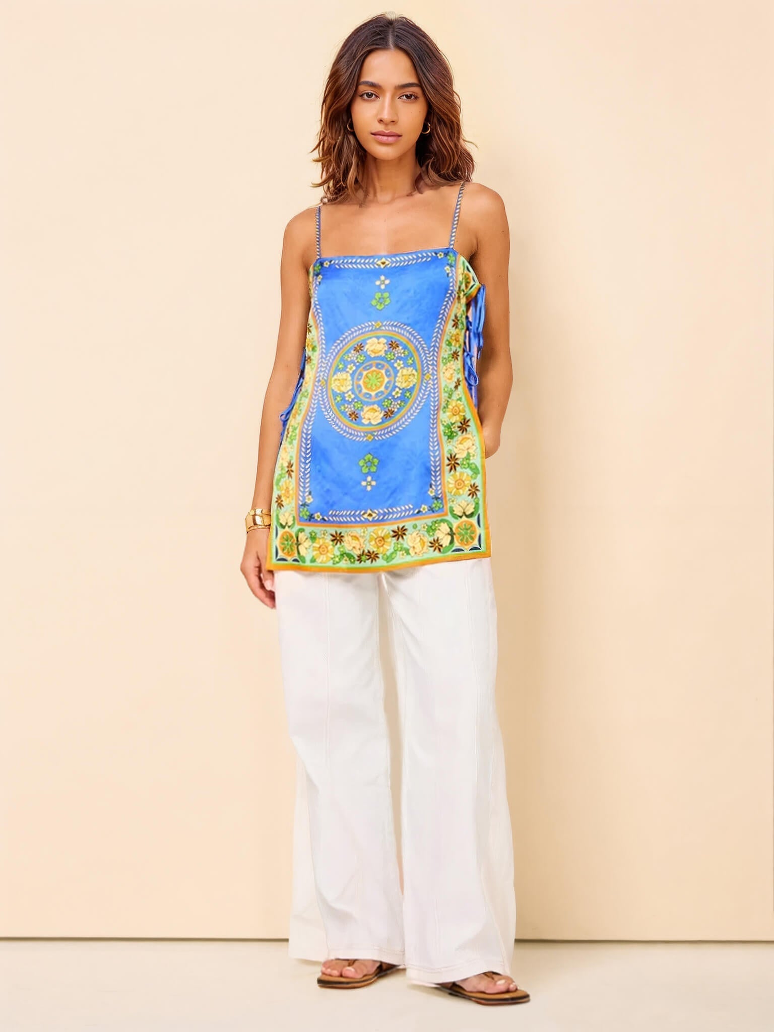 Dessus en mosaïque ornée