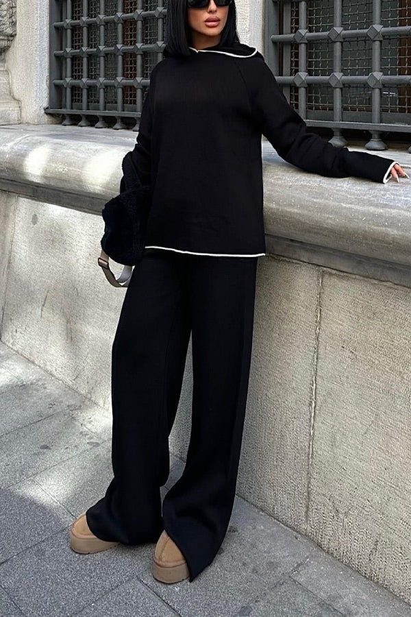 Harper Pile Trouser Set