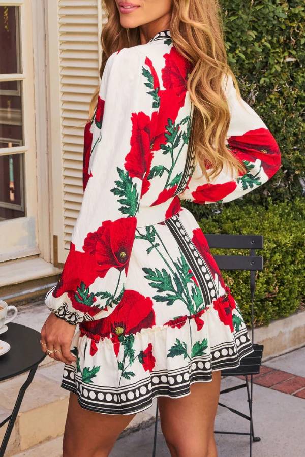 Rosalien Minikleid mit Gürtel