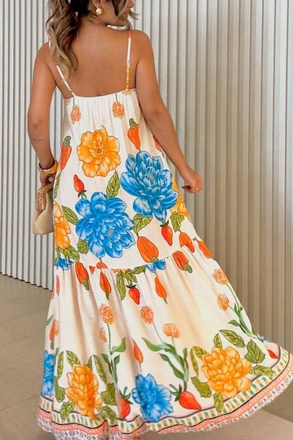 Sexy suspender long skirt for women