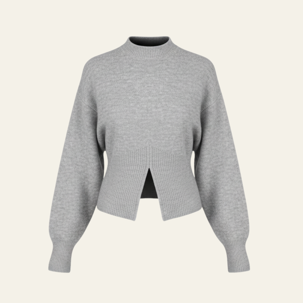 The Elara Split Hem Knit Jumper