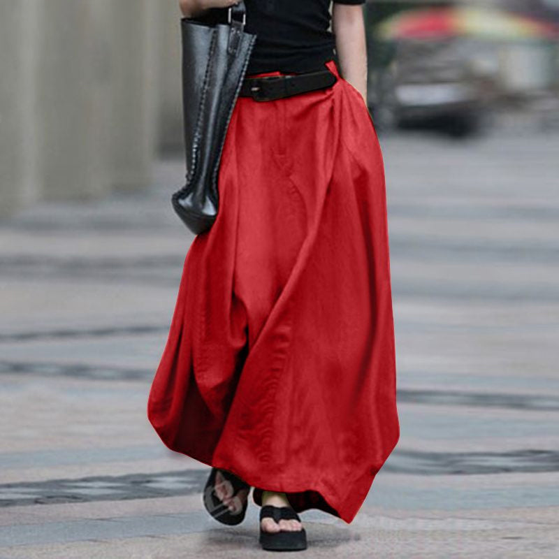 NASIRA SKIRT Red