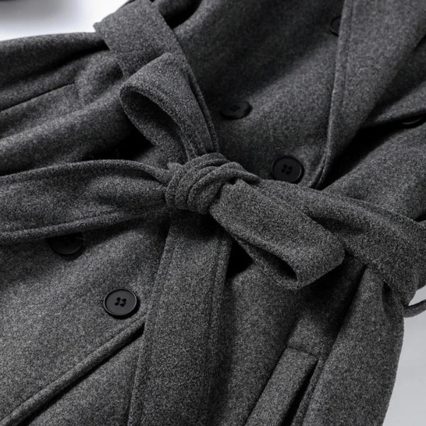 The Aspen Belted Longline Coat