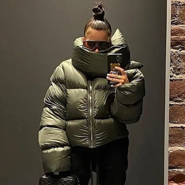 The Oslo Funnel-Neck Puffer Jacket