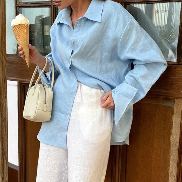 The Kyoto Oversized Button-Down Shirt