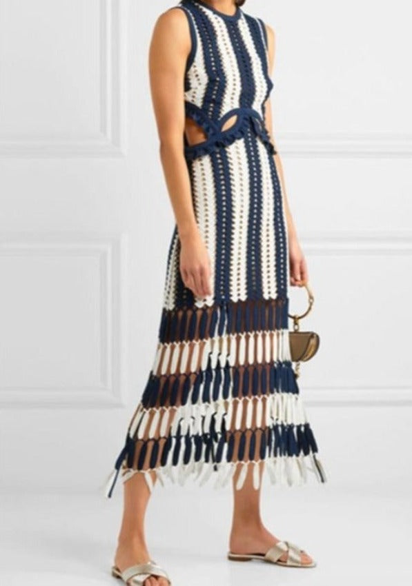 BEACH MOOD DRESS Blue
