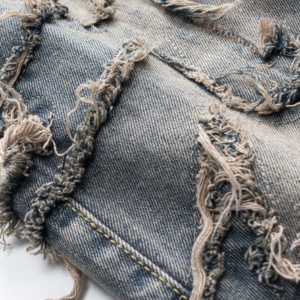 The Callen Distressed Wide-Leg Jeans