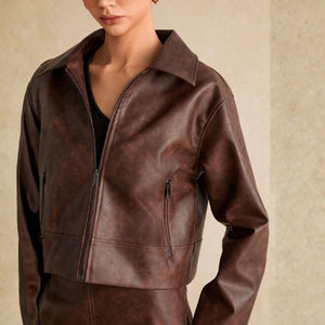 The Marcelline Vintage Zip Jacket