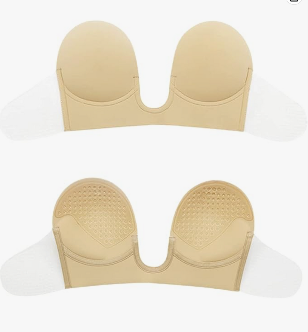 Strapless Invisible Push Up Plunge Bra - Special 25% OFF