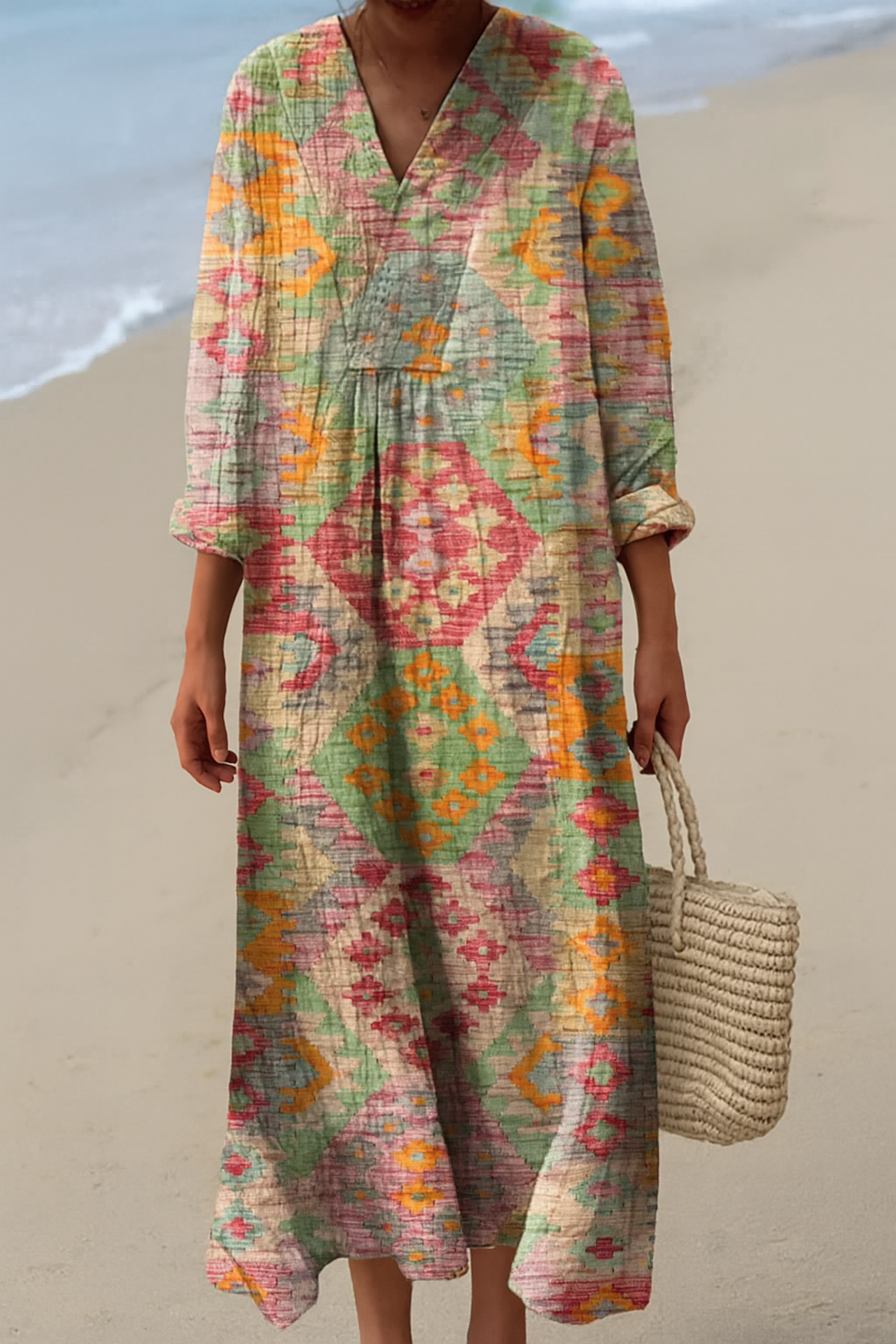 Virginia | Elegant Flow Midi Dress