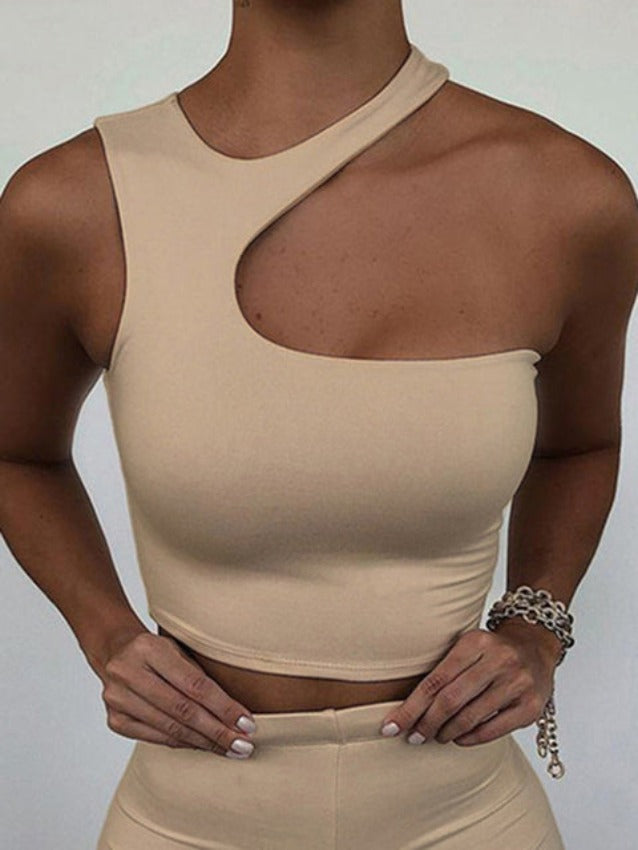 EMMARENTIA SUMMER TOP khaki