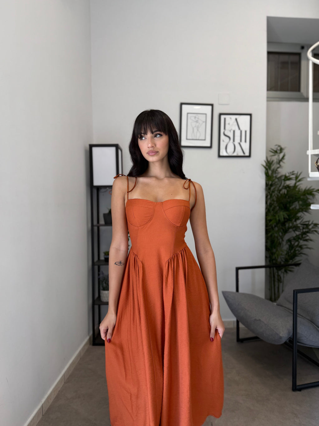 Selena | Sculpted Draped Dress