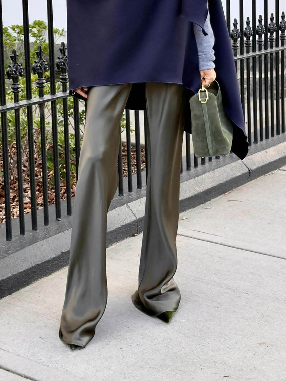 Asymmetrical Wrap French Cape Coat