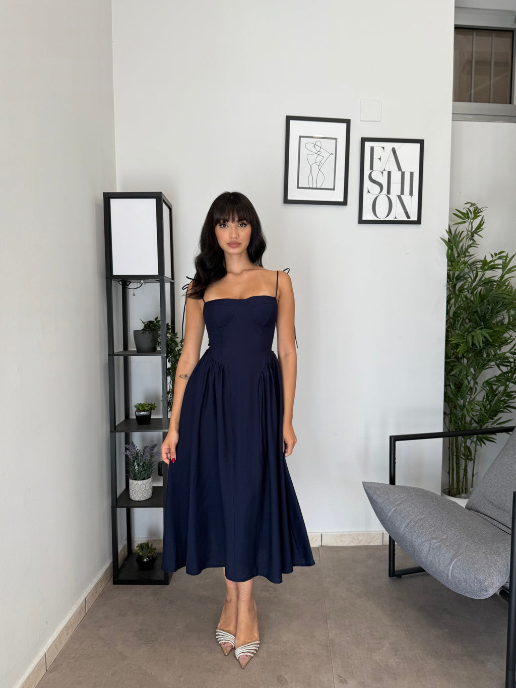 Selena | Sculpted Draped Dress