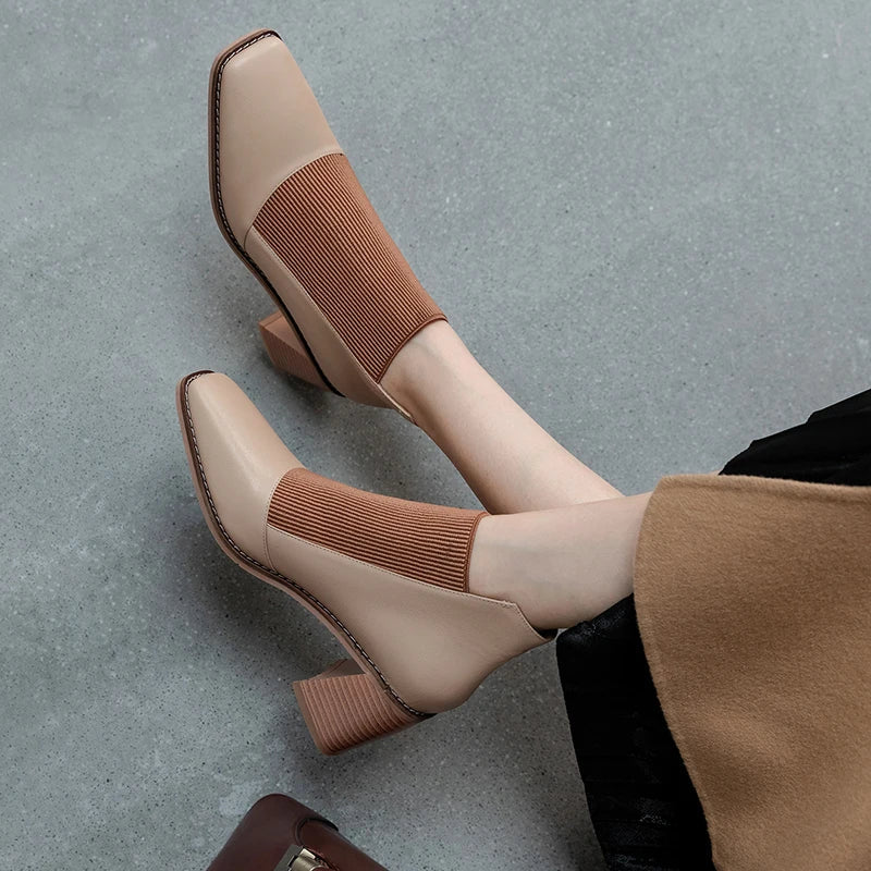 ASTRID BOOTS apricot