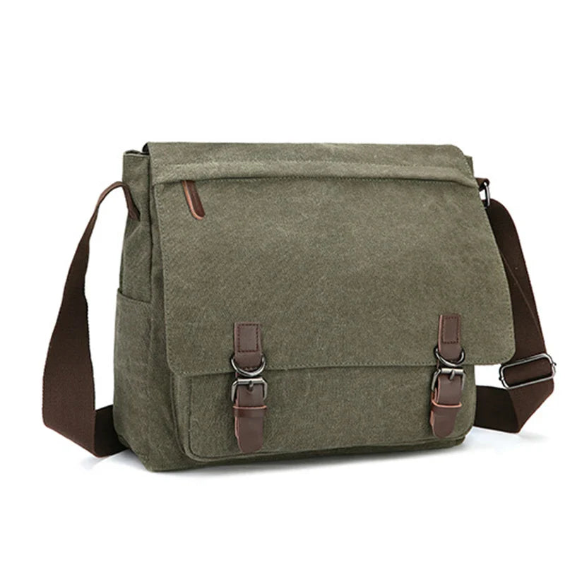 Marco Vintage Canvas Messenger Bag