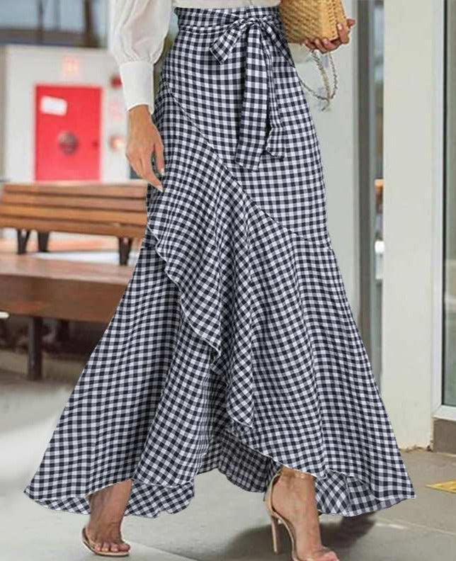 PIPA MAXI SKIRT Navy