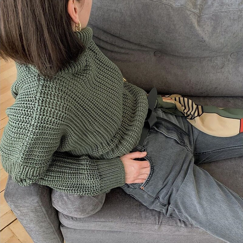 Nessa Sweater Green One Size