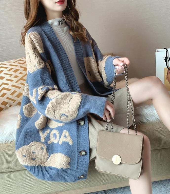 DINA SWEATER Blue