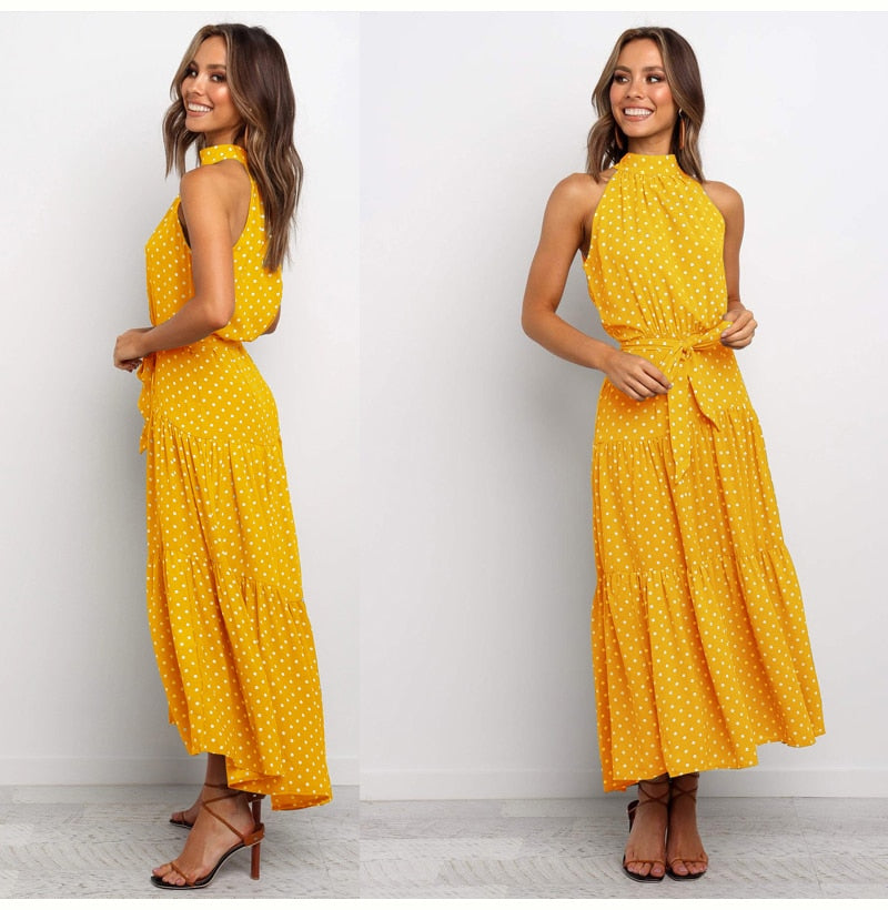 Katherine Dress Yellow One Size