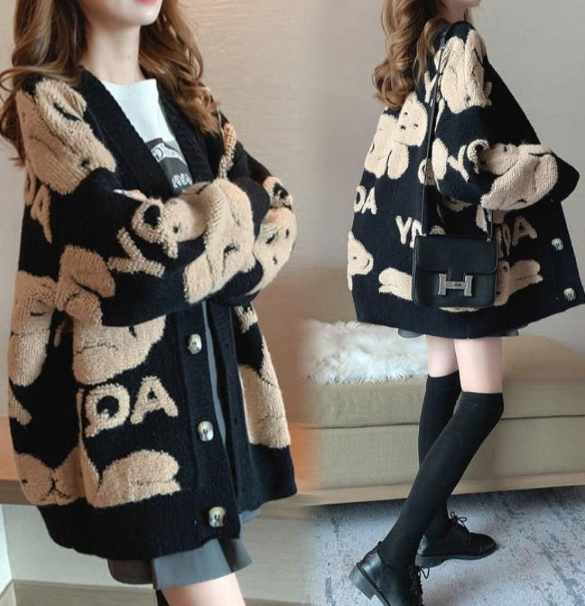 DINA SWEATER Black