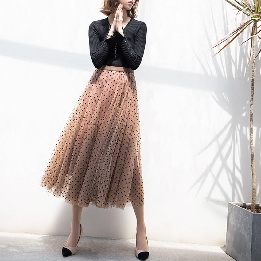 ELLA SKIRT Pinkish Beige